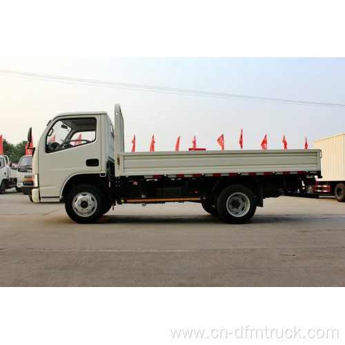 Single row diesel 2ton payload small cargo truck